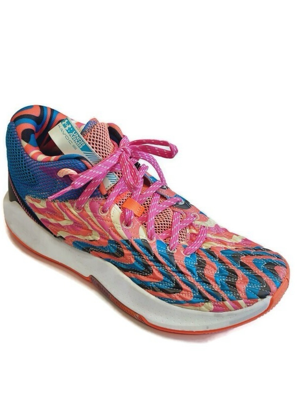 Under Armour HOVR Havoc 5 Clone Glow Basketball Shoe Men's 9.5 Women's 11